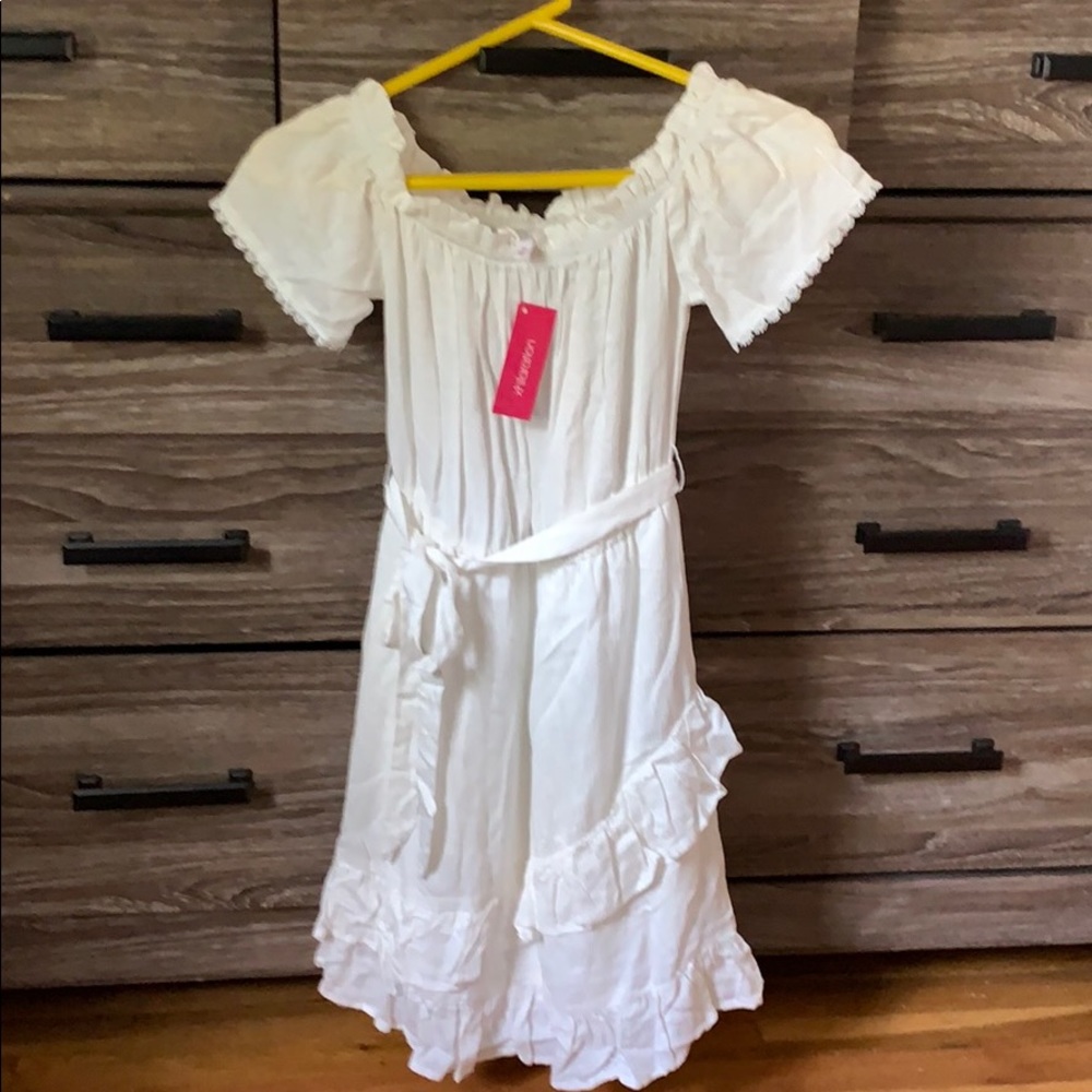 White dress